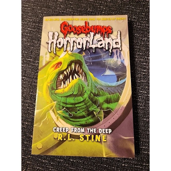 🦋 The Creep from the Deep Goosebumps Horrorland Paperback By R L Stine - Picture 1 of 4